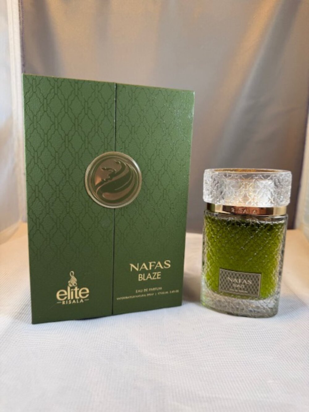 Risala Elite Nafas Blaze Eau de Parfum Spray for Unisex 3.4oz New Open Box $60